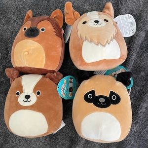 4 5in dog squishmallow bundle